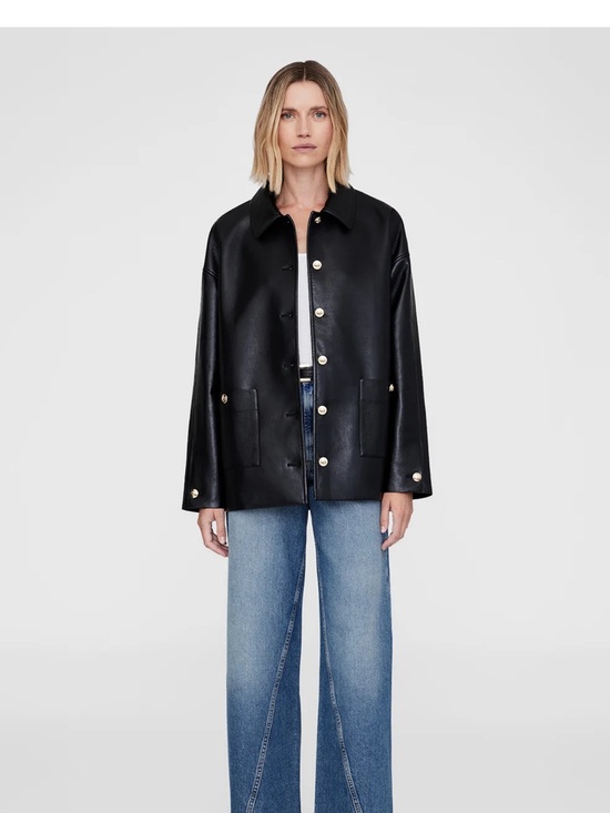 Anine Bing Jackets & Blazers - Anine Bing leather Luca jacket Smal